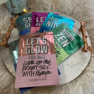 Pink by Victoria’s Secret Set of 8 Face Masks